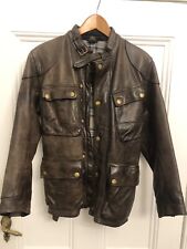 Belstaff leather jacket for sale  BARNARD CASTLE