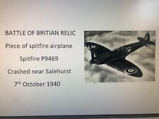 WW2 Spitfire crash relics for sale  LEEDS