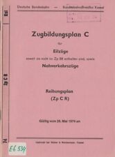 Zugbildungsplan zpcr kassel gebraucht kaufen  Raisting