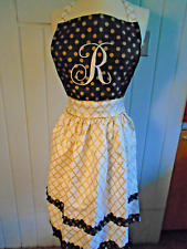 Estate apron monogrammed for sale  Shipping to Ireland