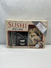Conjunto completo de livro de receitas SUSHI e DVD e kit de refeição de sushi novo na caixa! comprar usado  Enviando para Brazil