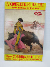 Una corrida de toros completa con fotos a todo color Una corrida de toros T segunda mano  Embacar hacia Argentina