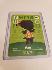 Nan # 168 Animal Crossing Amiibo Card Series 2 ¡AUTÉNTICO NUEVO NUNCA ESCANEADO! segunda mano  Embacar hacia Argentina