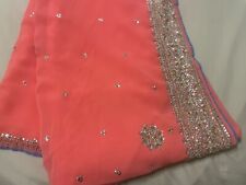 Indian georgette silk for sale  LONDON