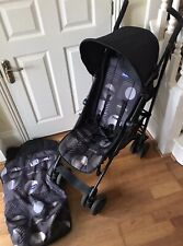 Used, Chicco Buggy Stroller Pushchair Folding Foldable From Birth Black Unisex W/Cover for sale  Shipping to South Africa