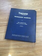 Triumph workshop manual for sale  DROITWICH