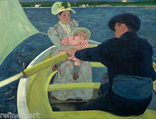 Usado, Mary Cassatt-A Festa Do Barco impressão Giclée Canvas Repro comprar usado  Enviando para Brazil