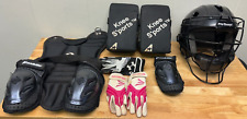 Baseball/Softball Catchers Gear - Youth - Helmet, Knee Saver, Knee Pads, etc for sale  Shipping to South Africa