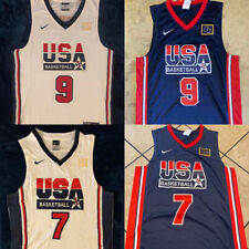 Camiseta Michael Jordan 1992 #9 U.S.A. Basketball Dream Team Navy, usado comprar usado  Enviando para Brazil