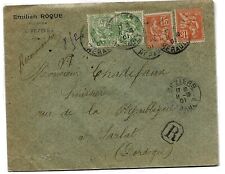 Lettre recommandée 1901 d'occasion  La Valette-du-Var
