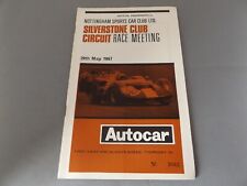 1967 silverstone programme for sale  ST. IVES