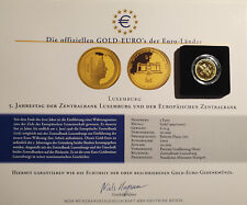 Euro goldmünze luxemburg gebraucht kaufen  Duderstadt