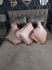 Pink blush cushion for sale  HULL