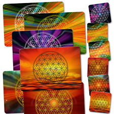 12pcs "Flower of Life" Combo Set - Noble Placemats & Coasters - Place Set for sale  Shipping to South Africa