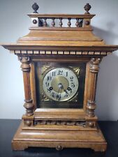 19th Century H.A.C. German Walnut Mantle Clock. for sale  Shipping to South Africa