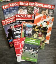 England football programmes for sale  TELFORD