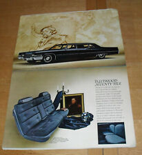 Cadillac brochure 1969 for sale  FAREHAM