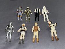 Lote de 8 bonecos Star Wars vintage originais BOBA FETT C-3PO Han Solo apenas peças, usado comprar usado  Enviando para Brazil