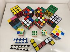 Lot Of 15 Rubik’s cube Lot Puzzles Vintage And Modern Speed Snakes + More  for sale  Shipping to South Africa