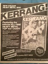 Kerrang magazine 1st for sale  NEWCASTLE UPON TYNE