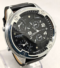 NIB Diesel DZ7424 Boltdown Chronograph 3 Bar Quartz Black Dial Men's Wrist Watch, used for sale  Shipping to South Africa