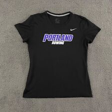 Camisa Nike Feminina Grande Preta University of Portland Remo Dri-Fit Roupa Ativa comprar usado  Enviando para Brazil