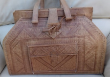 Intricate tooled leather for sale  CAERSWS