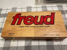 Freud 94-100 Cabinet Door 5 Pc. Router Bit Set With Wooden Box 1/2" Shank for sale  Shipping to South Africa