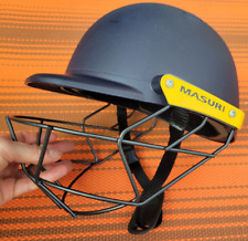 Used, Masuri C Line Plus Steel Junior Cricket Helmet Navy Blue Single Shell Protection for sale  Shipping to South Africa