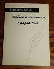 Szkice o masonerii i poganstwie - Stanisław Krajski, używany na sprzedaż  PL