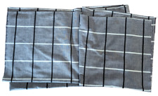 Gray plaid fabric for sale  Shipping to Ireland