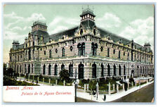 Cartão postal antigo c1905 Palácio das Águas Correntes Buenos Aires Argentina comprar usado  Enviando para Brazil
