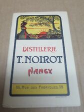 Distillery noirot nancy d'occasion  Expédié en Belgium