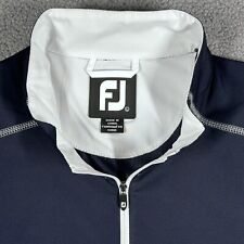 Suéter masculino Footjoy grande 1/4 zíper jaqueta de desempenho golfe corta-vento externo comprar usado  Enviando para Brazil