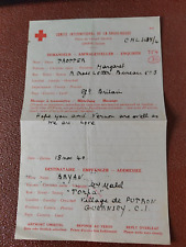Red cross guernsey for sale  UK