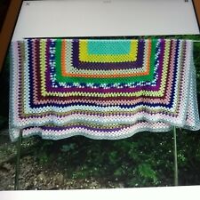 Large colorful crochet for sale  Stafford