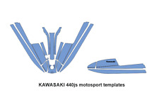 Usado, Modelos de jet ski Kawasaki 440 JS formato vetorial Ai Cdr prontos para design J1 comprar usado  Enviando para Brazil