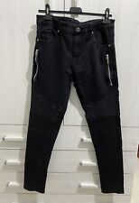 Jeans skinny nero usato  Caserta
