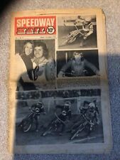 Speedway newspaper vol for sale  DORCHESTER