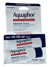 Aquaphor Healing Ointment Advance Therapy 2 Pack x 0.35 oz Each - Ex: 9/25 for sale  Shipping to South Africa