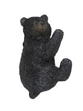 Resin Black Bear Tree Hugger Hanging Yard Ornament Garden Decor Outdoor Statue for sale  Shipping to South Africa
