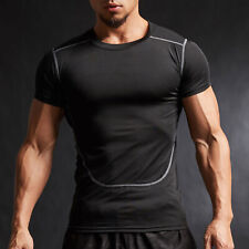 Men's Swim Shirts Rash Guard UPF 50+ UV Sun Protection Compression T-Shirt for sale  Shipping to South Africa