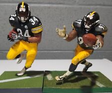 Pittsburgh Steelers McFarlane NFL Series Rashard Mendenhall 34 Kendrell Bell 97 for sale  Shipping to South Africa