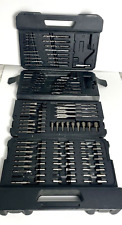 Conjunto de brocas/conjunto de brocas Black & Decker 105 peças conjunto incompleto comprar usado  Enviando para Brazil