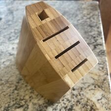 shun knife block bamboo for sale  Jasper