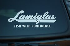 Lamiglas Fishing Rod Sticker Vinyl Decal Truck Boat Choose Size & Color (V380), used for sale  Shipping to South Africa