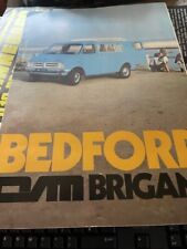 Bedford brigand brochure for sale  LANCASTER