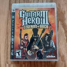 Guitar Hero III 3: Legends Of Rock PS3 (Playstation 3, PS3) quase em perfeito estado, testado! , usado comprar usado  Enviando para Brazil