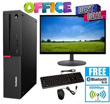 Usado, Lenovo Desktop Intel Processador até 16GB RAM 2TB HDD Win 22" Monitor Computador comprar usado  Enviando para Brazil