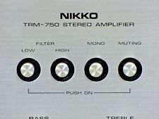 AMPLI NIKKO TRM-750 STEREO VINTAGE 1977 (Pioneer Marantz Akai Kenwood ) T.T.B.E d'occasion  Ménéac